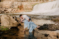 summer engagement waterfall photoshoot-58