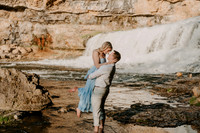 summer engagement waterfall photoshoot-77