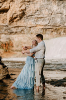 summer engagement waterfall photoshoot-87