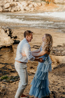 summer engagement waterfall photoshoot-44