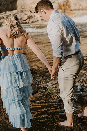 summer engagement waterfall photoshoot-52