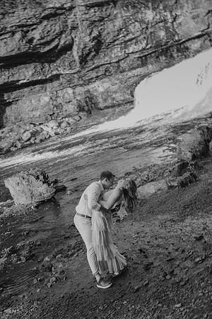 summer engagement waterfall photoshoot-42