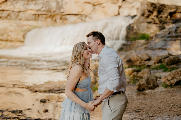 summer engagement waterfall photoshoot-22